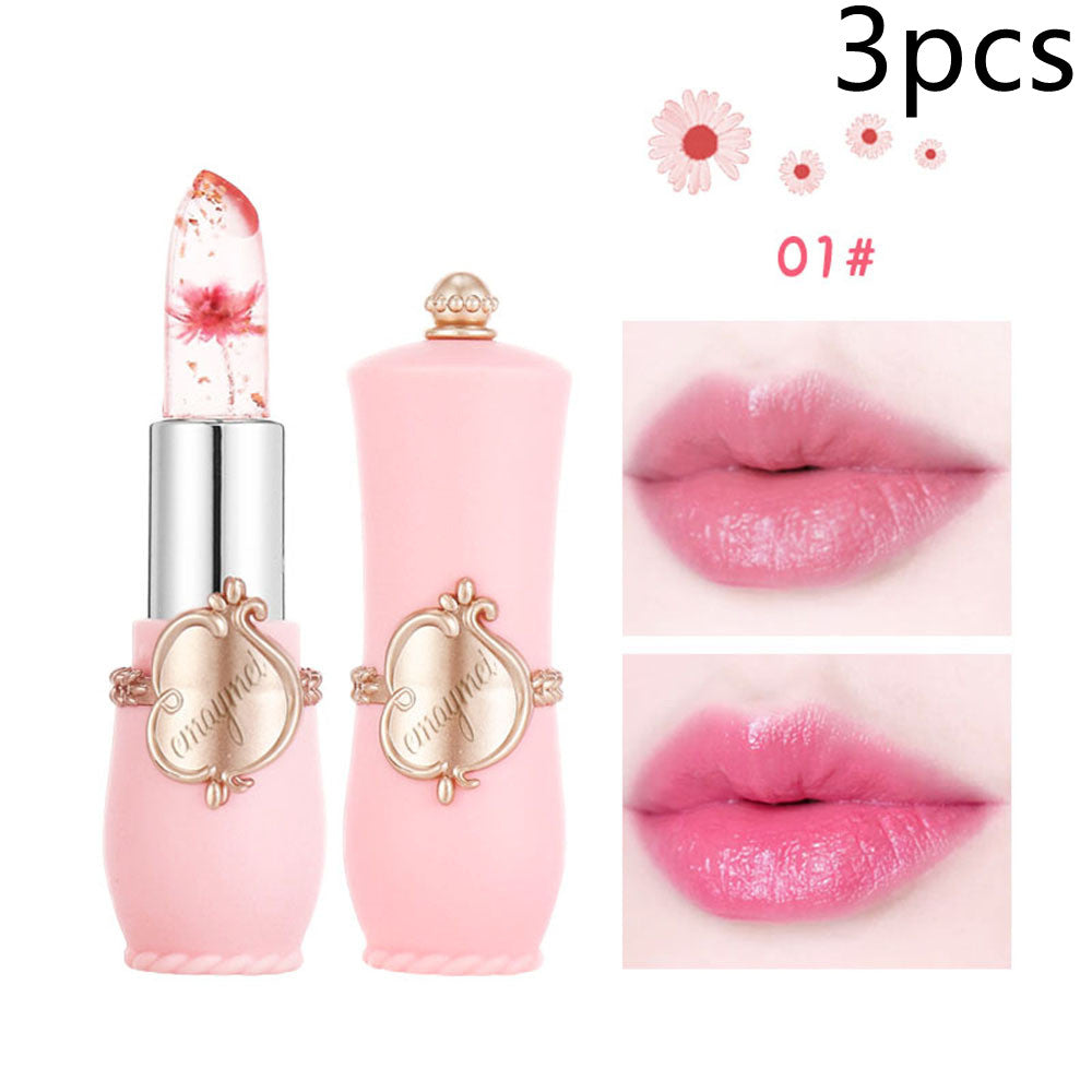 Maymei Moisturizing Lip Balm Dried Flower Color Changing Lipstick-44dced40024270e75b70ca1383c1a6bc
