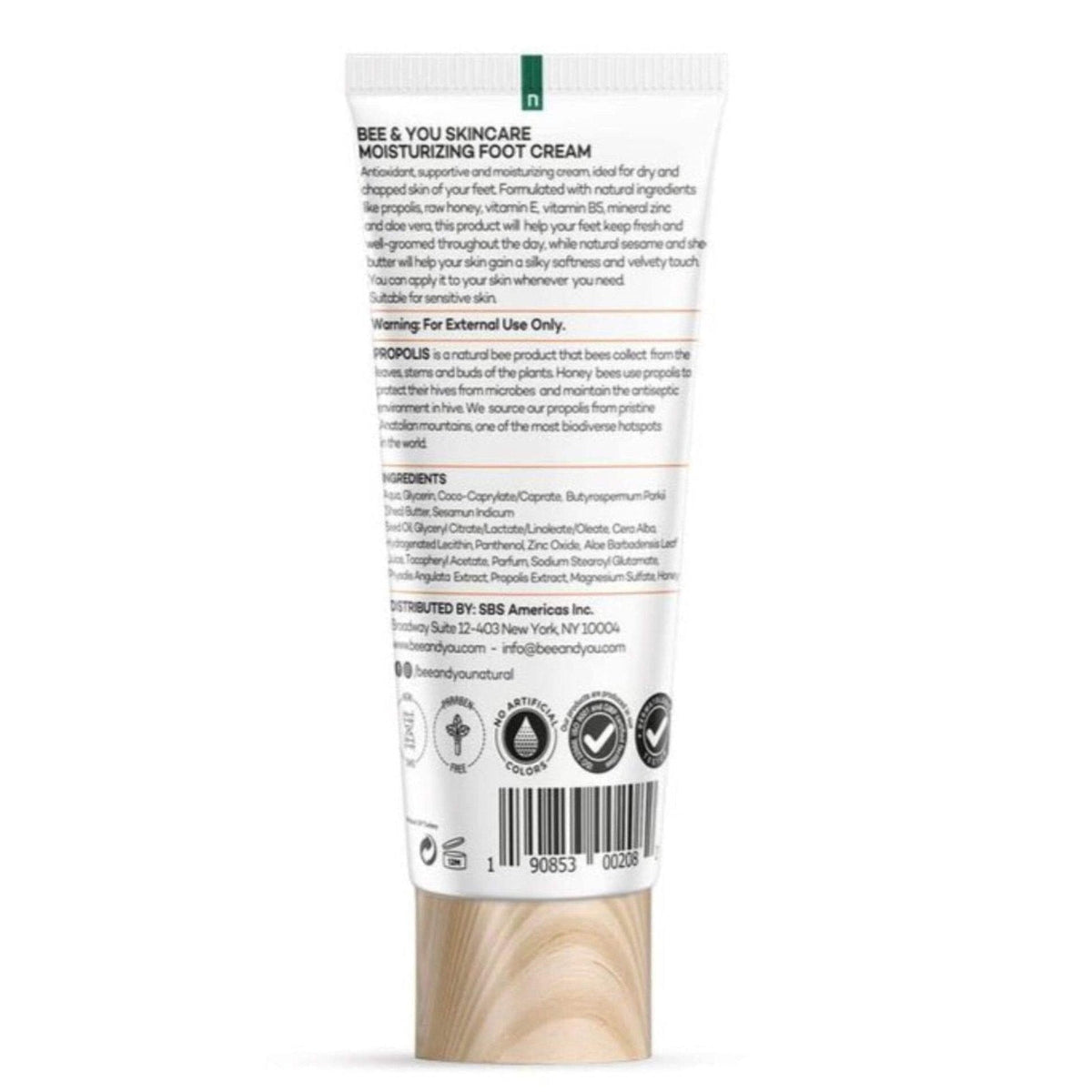 Bee & You Skincare Foot Cream-Bee & You Skincare Foot Cream