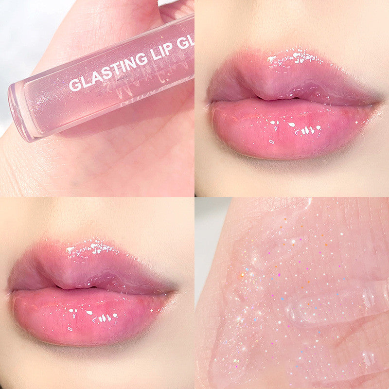 Water-light Beautiful Lip Gloss Lip Glaze With Flashing Toot Lip Lip Gloss For Men And Women Students Beginners Plump Jelly Color-aba254a17d458570113f7fcd12d0f7f1