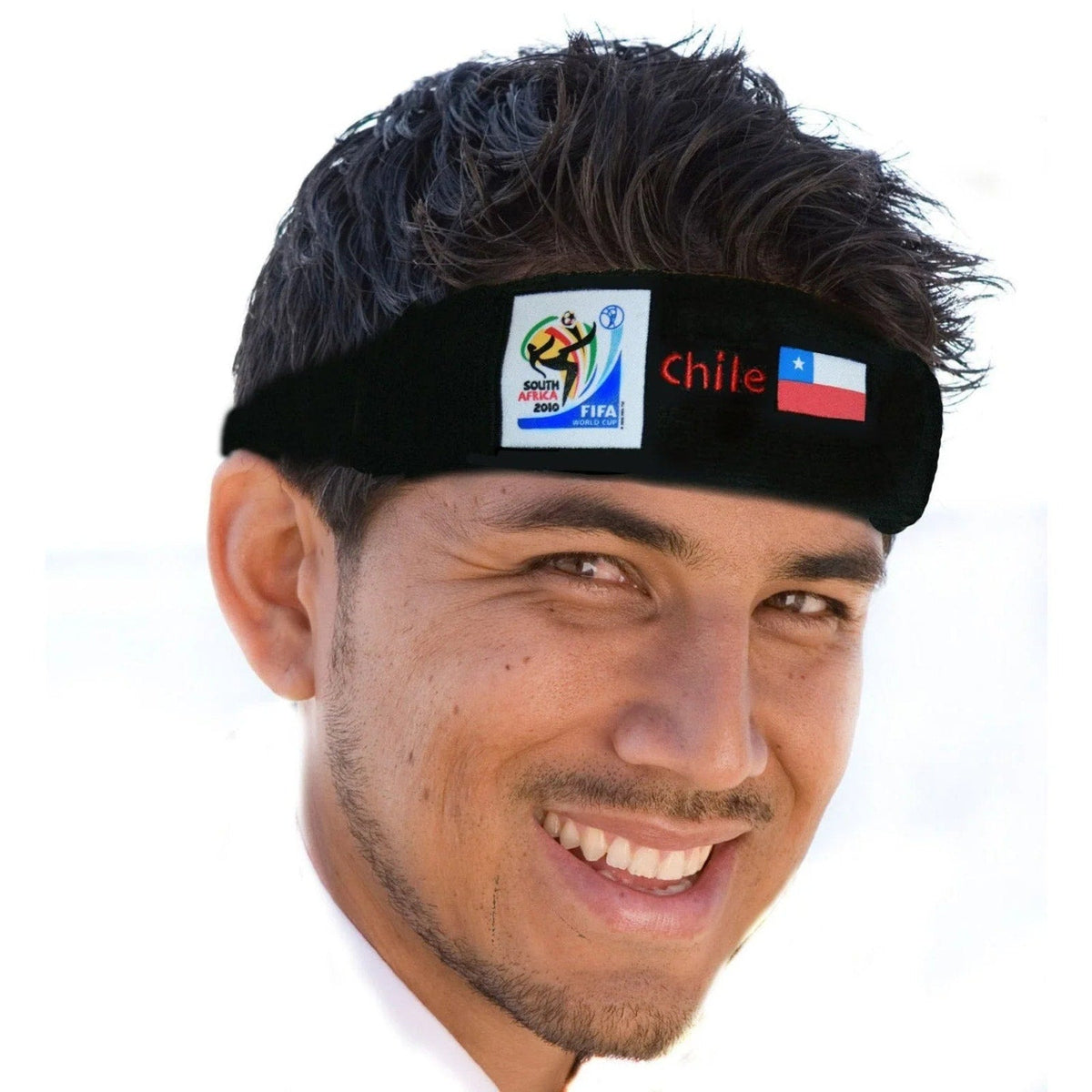 Chile World Cup Soccer Headband – Official FIFA Licensed Retro Fan Gear-Chile World Cup Soccer Headband – Official FIFA Licensed Retro Fan Gear