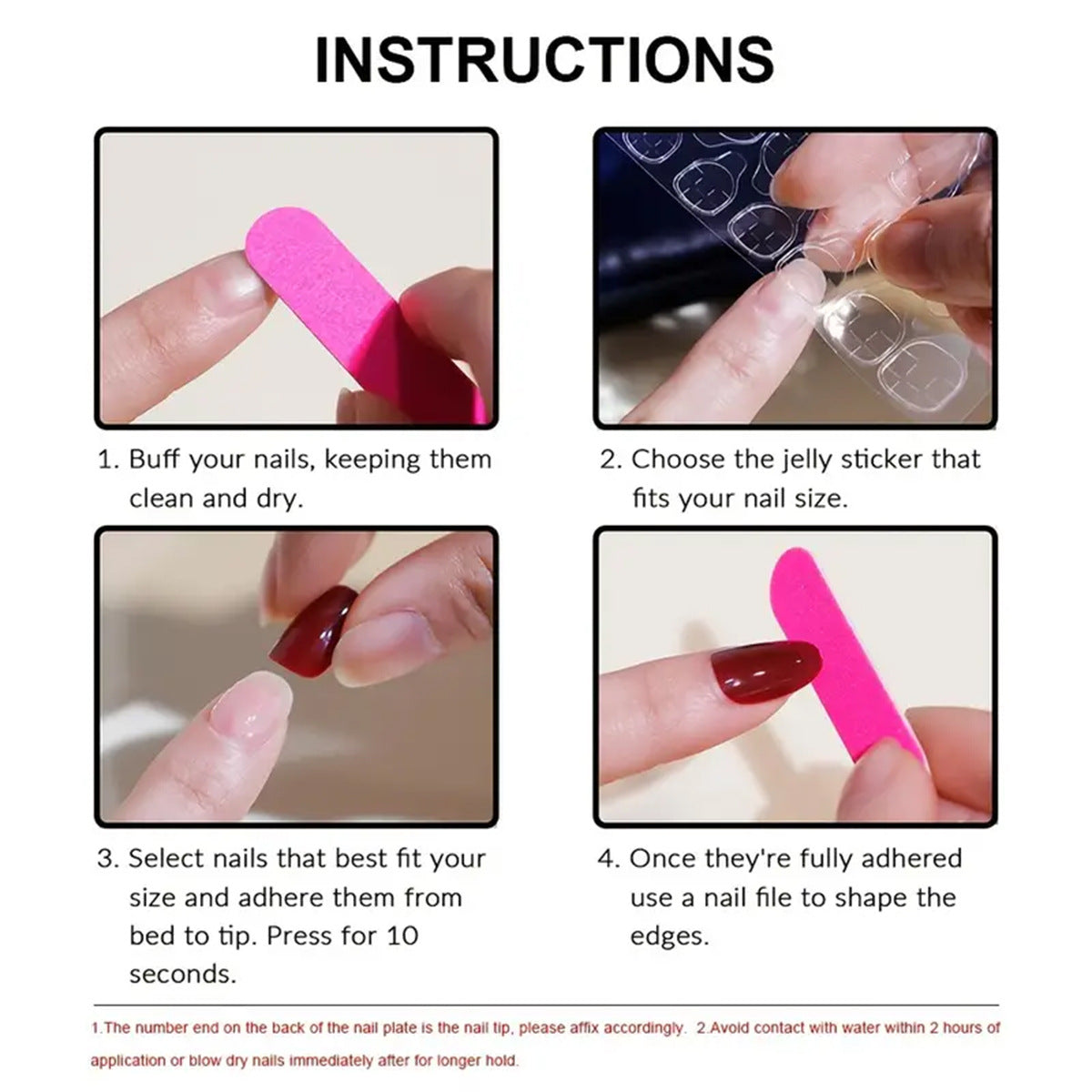 Fashion Personality Flower Bow Tie Nails-3636d061a991a691cd32d16eebe9dd51