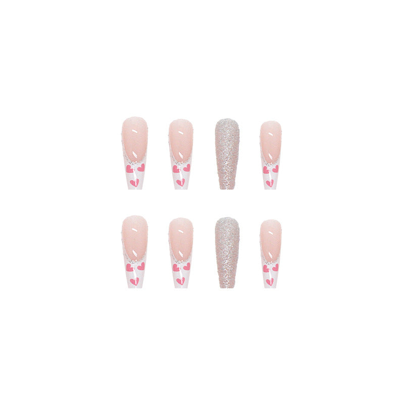 Wearable Finished Nail Beauty Love Fake Nails-549faf7f80a6dc7d58250bd6328d757b