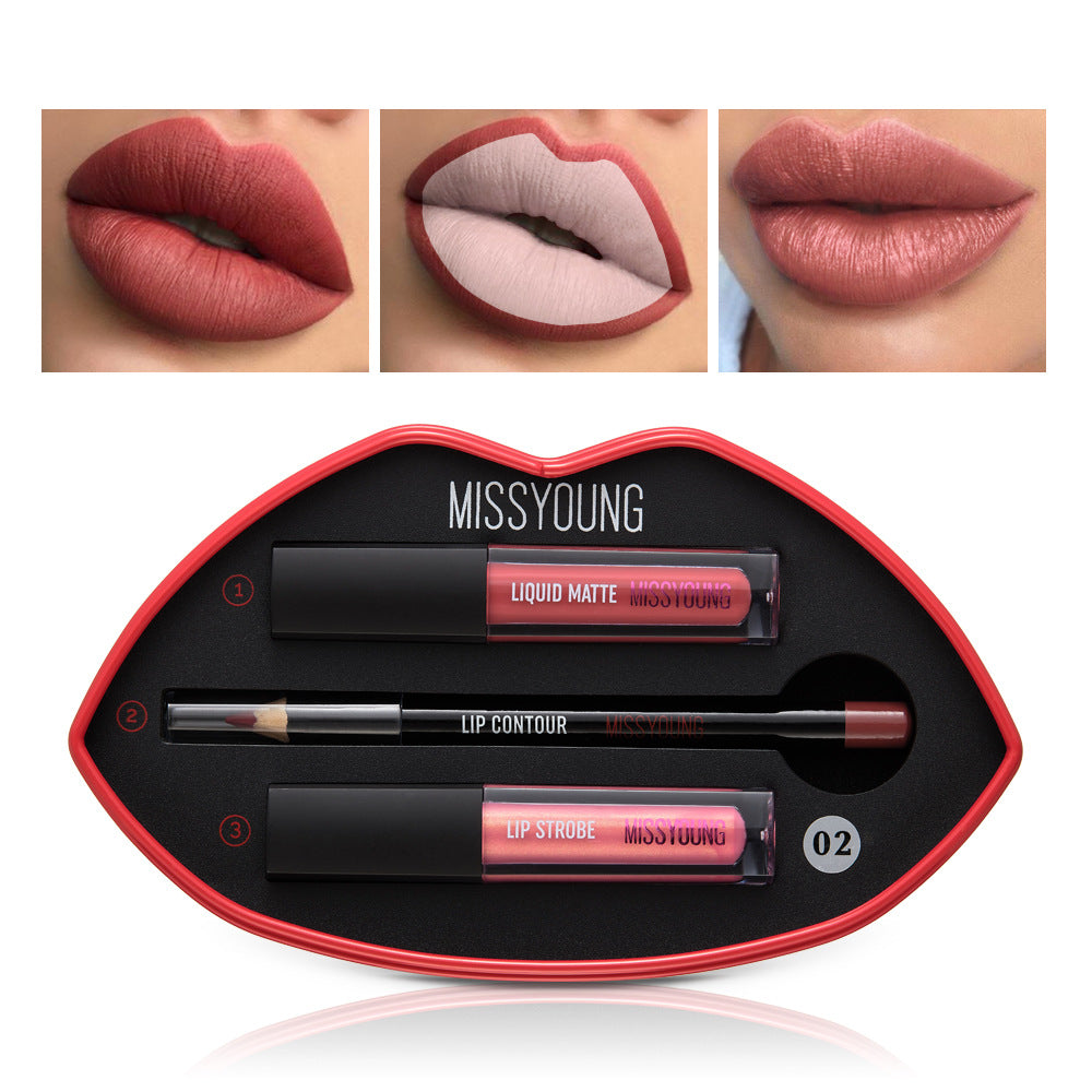 Lipstick Matte Pearl Gloss Lipstick Pen-603054c94bd41fcc8984286e72038cc3