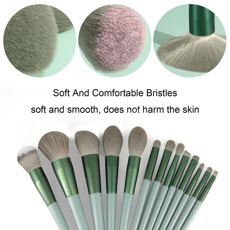 13Pcs Makeup Brush Set Make Up Concealer Brush Blush Powder Brush Eye Shadow Highlighter Foundation Brush Cosmetic Beauty Tools-8e4e55a70a081f93a34dbce5f5a930fb
