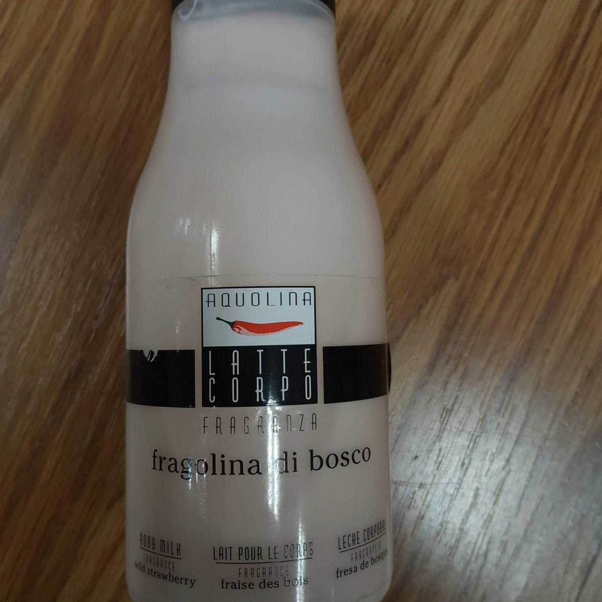 Aquolina Body Milk, Fragola di Bosco (Wild Berries), 250ml-Aquolina Body Milk, Fragola di Bosco (Wild Berries), 250ml