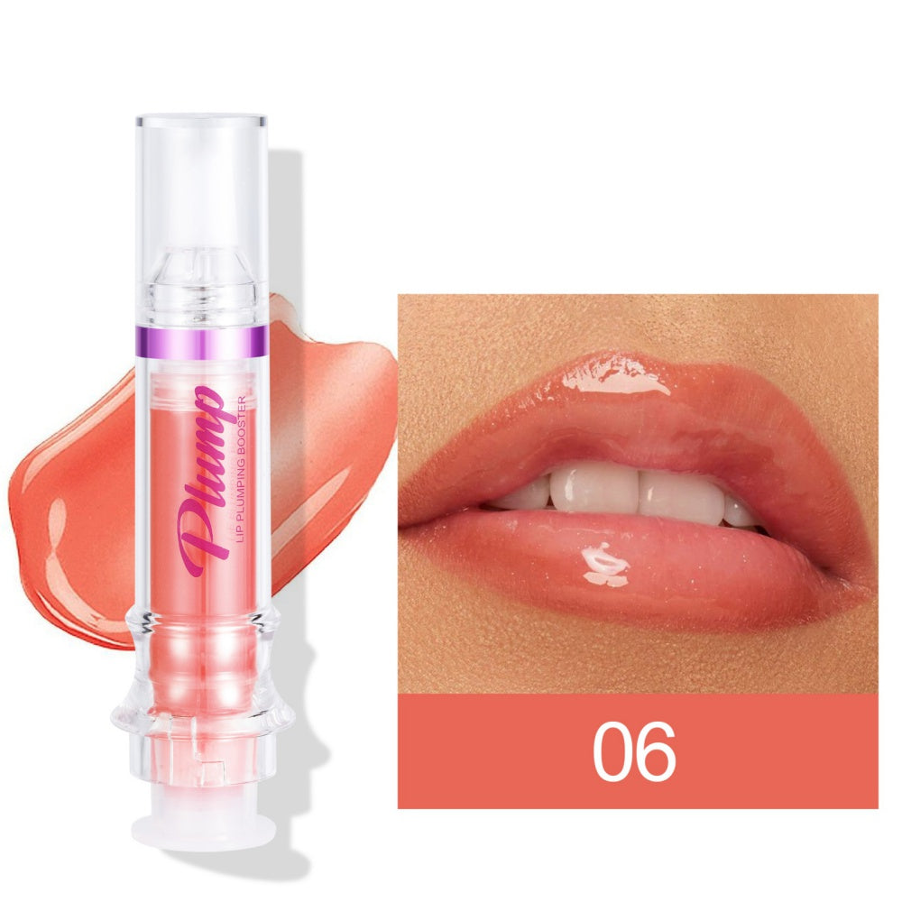 New Tube Lip Rich Lip Color Slightly Spicy Lip Honey Lip Glass Mirror Face Lip Mirror Liquid Lipstick-142c11272659236ea2f55eff424743fd