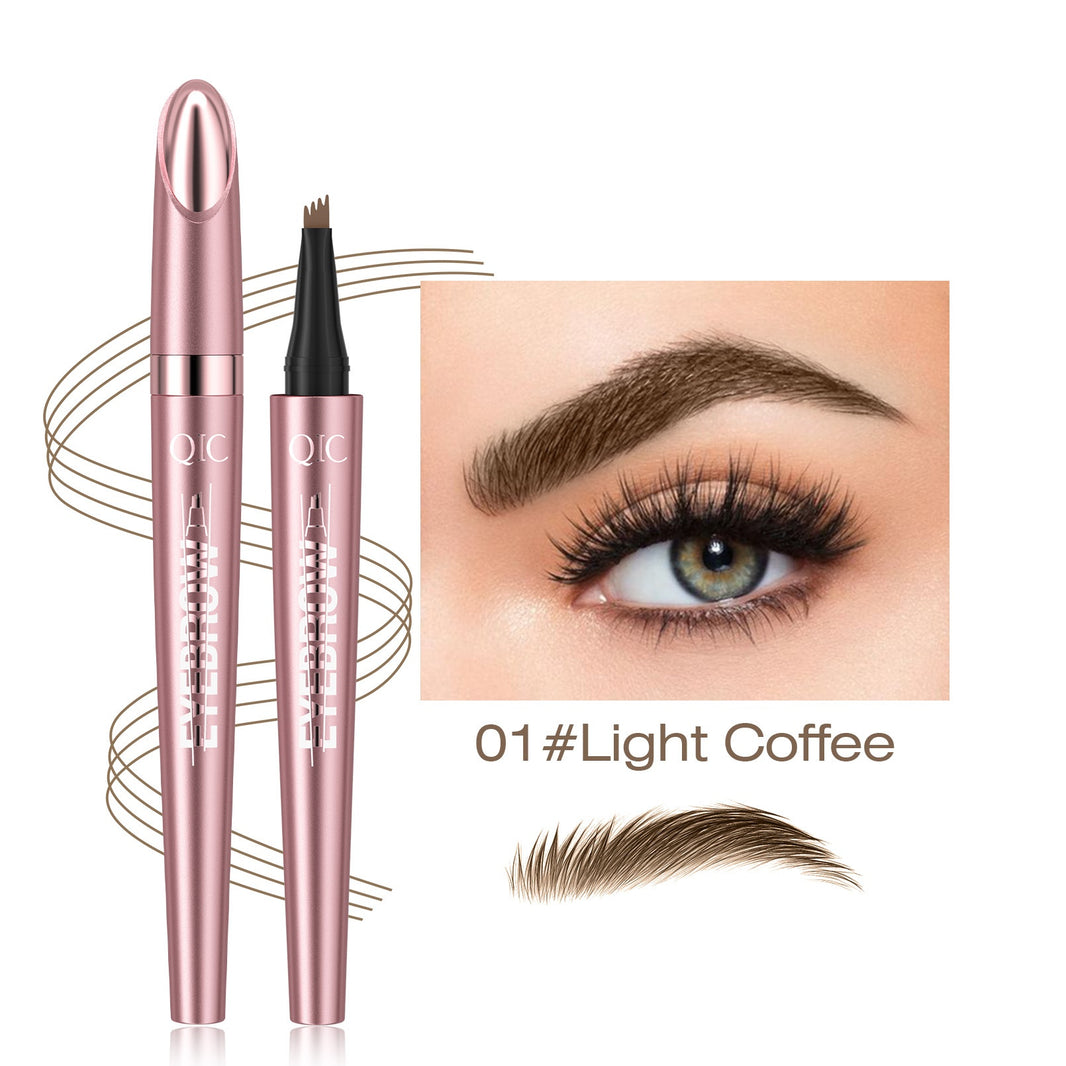 Waterproof And Smooth Not Smudge Four-fork Liquid Eyebrow Pencil-56b9dc7e0a4a4f8c431e18151836a896