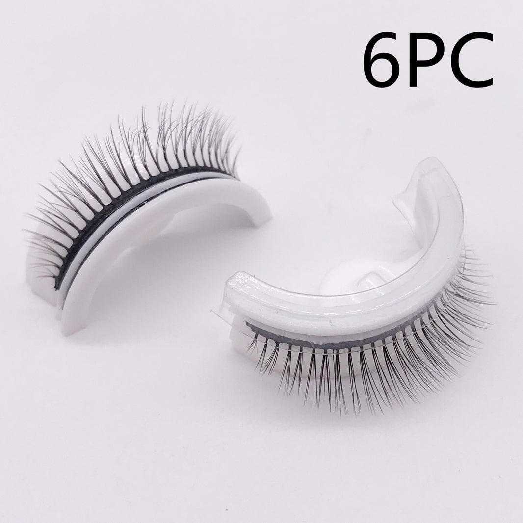 Reusable 3D Mink Lashes Natural False Eyelashes Self Adhesive Fake Glue Free Makeup Eyelash Extension Silk-43490b2791171b91b1a65e70fcdc8b51