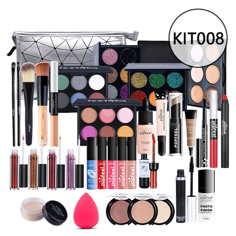 Makeup Cosmetics Set Beginner Combination Concealer Eyeliner Eyebrow Pencil-8c582b50120d7f73f8205ba206c217ee