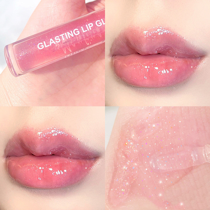 Water-light Beautiful Lip Gloss Lip Glaze With Flashing Toot Lip Lip Gloss For Men And Women Students Beginners Plump Jelly Color-ef0c0c82080efd251d706f23da14ffc1