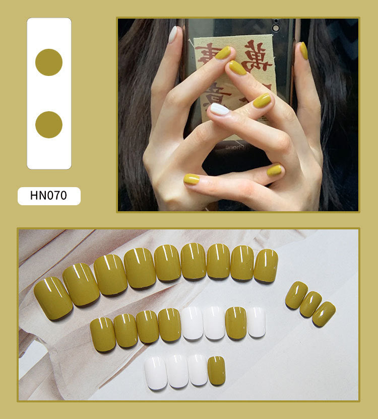 Nail Art Finished Fake Nail Patch Wearable-644a7aa691ff75489c454fde281bbd98