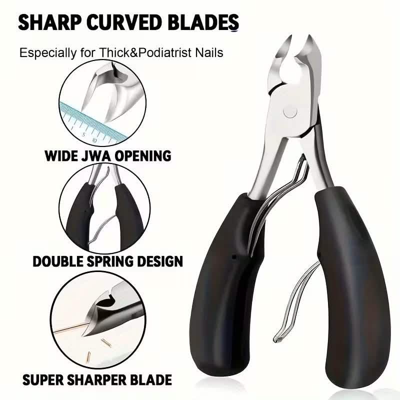 4-Piece Elderly-Friendly Toenail Clipper Set-4-Piece Elderly-Friendly Toenail Clipper Set