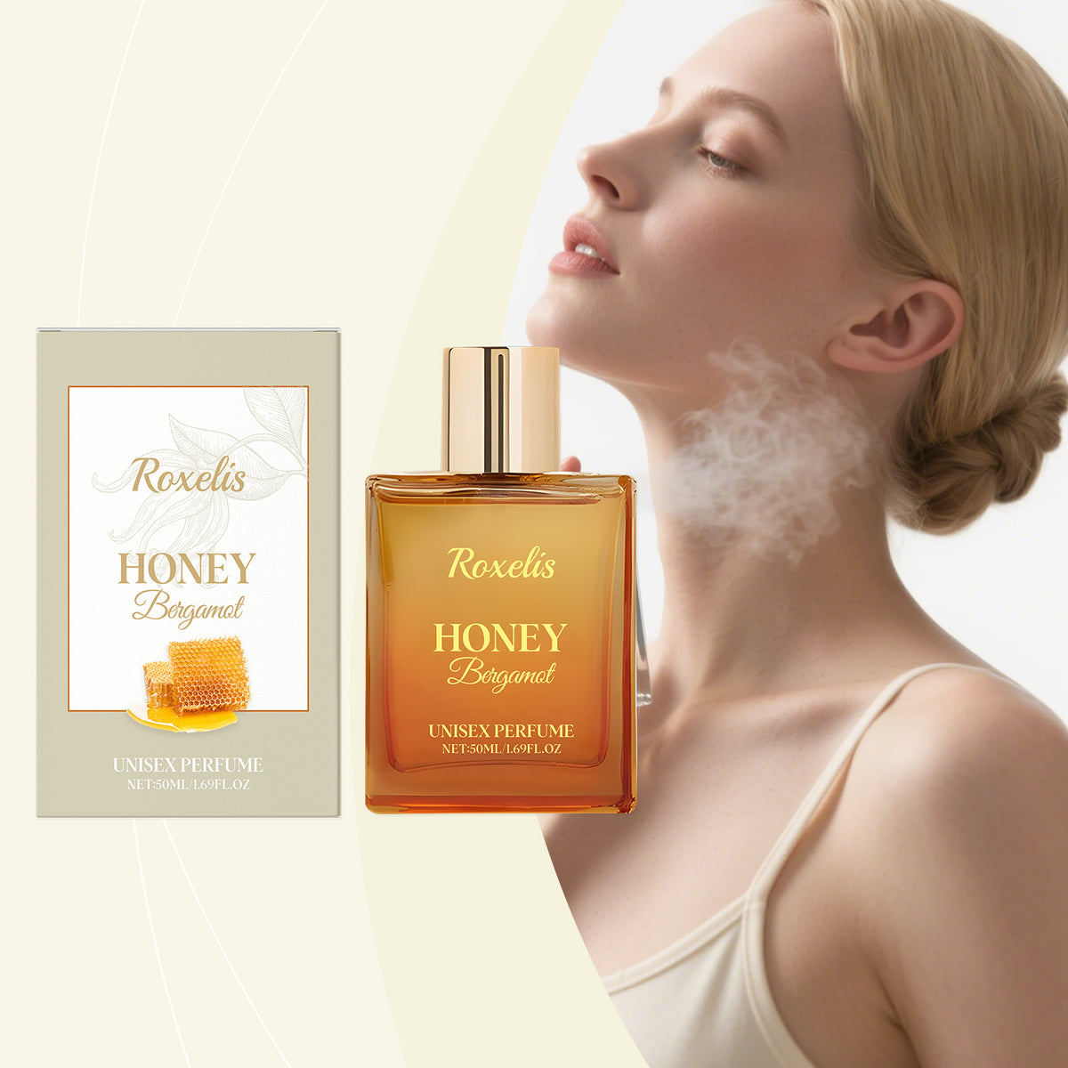 Unisex Honey Bergamot Perfume Long-Lasting Light & Fresh-fragrance Subtle & Elegant Scent For Daily Wear & Special Occasions-f1790ec9f03a0be268bcea7d269c32ba