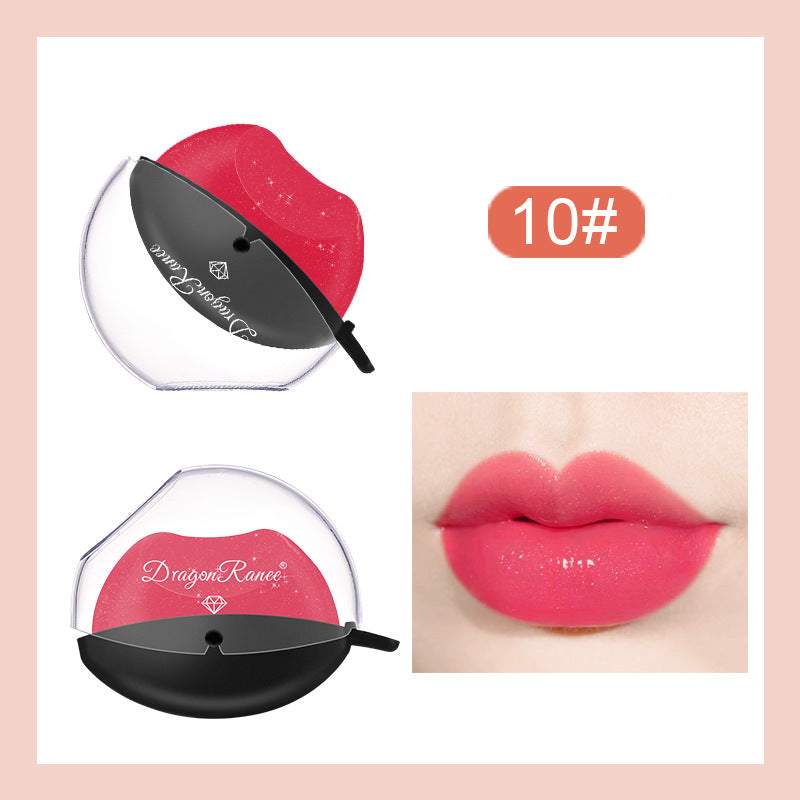 Lazy Lips Pearlescent Glitter Lipstick Is Not Easy To Fade, Warm And Moisturizing Lipstick-f0d5baacceb5cf57accdb039925d171
