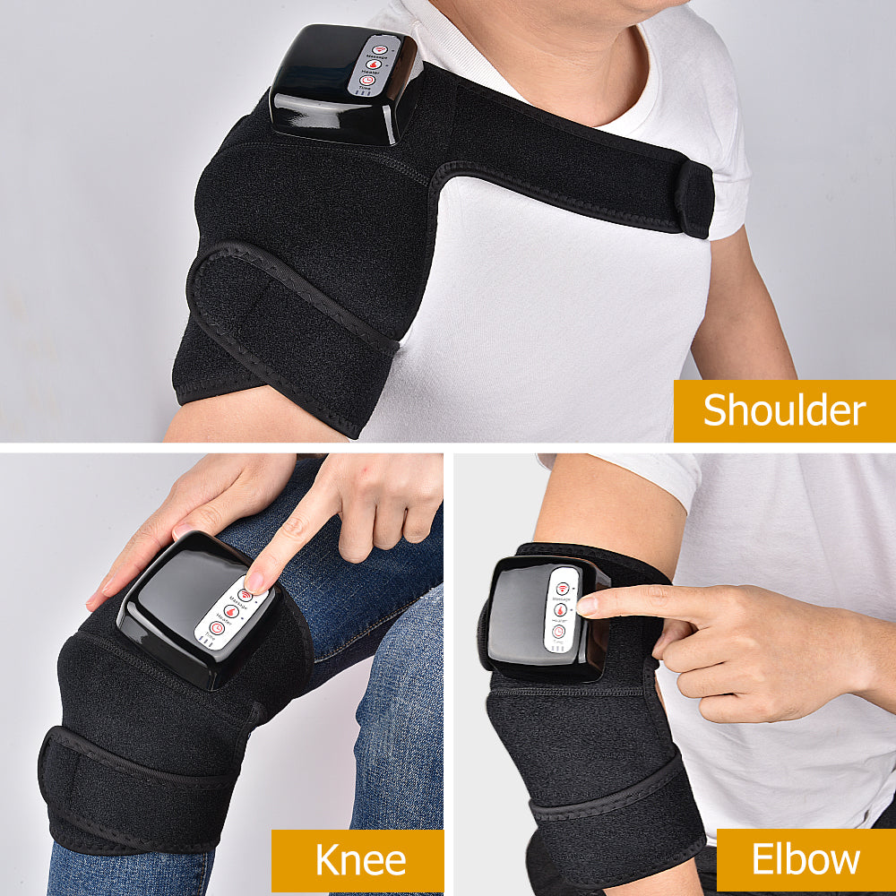 Electric Infrared Heating Knee Massager Wrap Elbow Joint Support Vibration Therapy Physiotherapy Machine Pain Relief Massageador-8f449fbbb111d242f50d30f47445549e