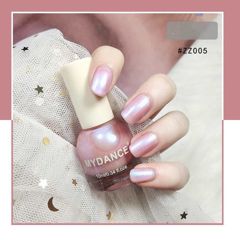 Non-peelable Long-lasting Pearl Polarized Girl Heart Nail Polish Net Red Fairy-a04dfeee870c03b9fe482d8545dd8d50