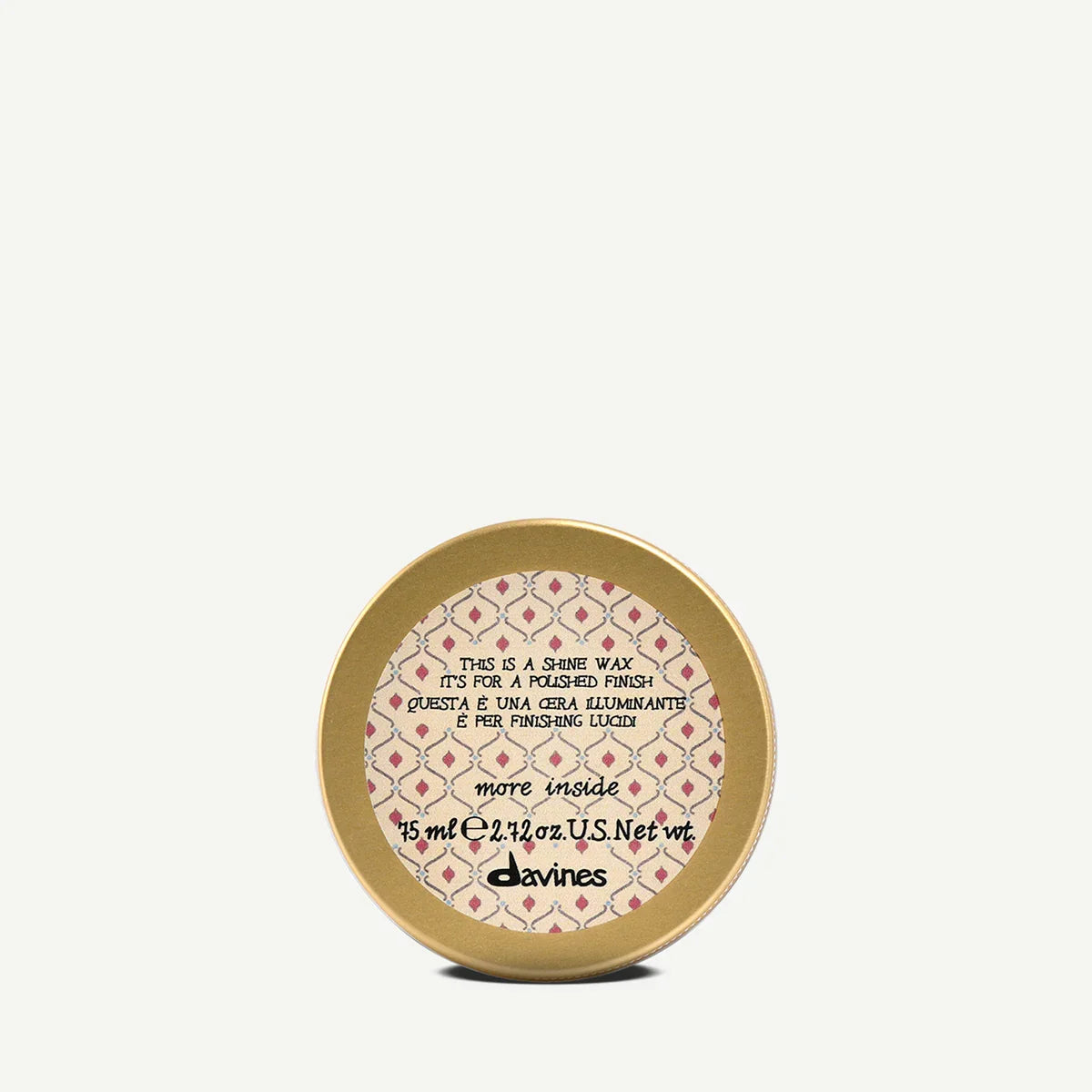 Davines More Inside This Is a Shine Wax 75 mL-Davines More Inside This Is a Shine Wax 75 mL