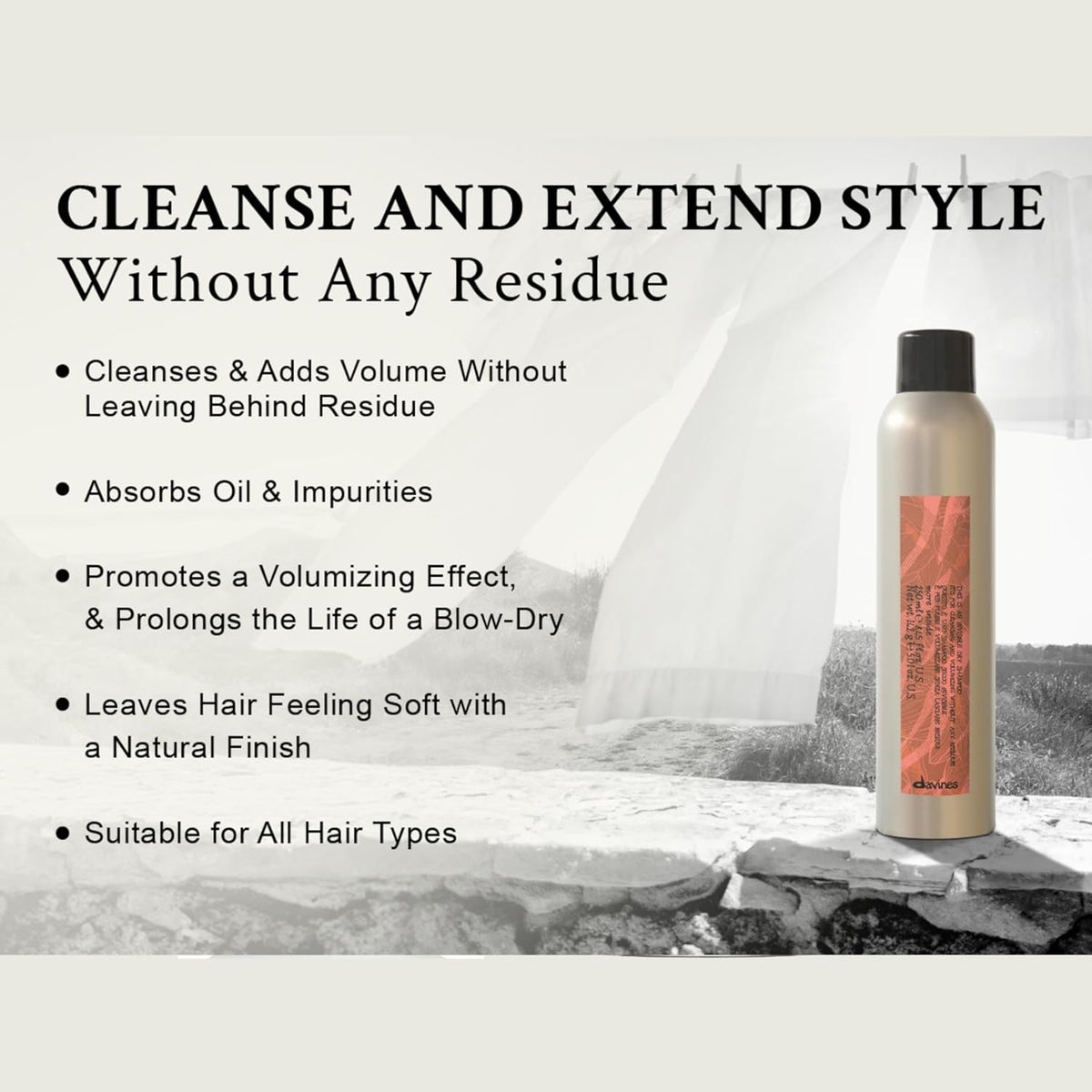 Davines This Is An Invisible Dry Shampoo 250 mL-Davines This Is An Invisible Dry Shampoo 250 mL
