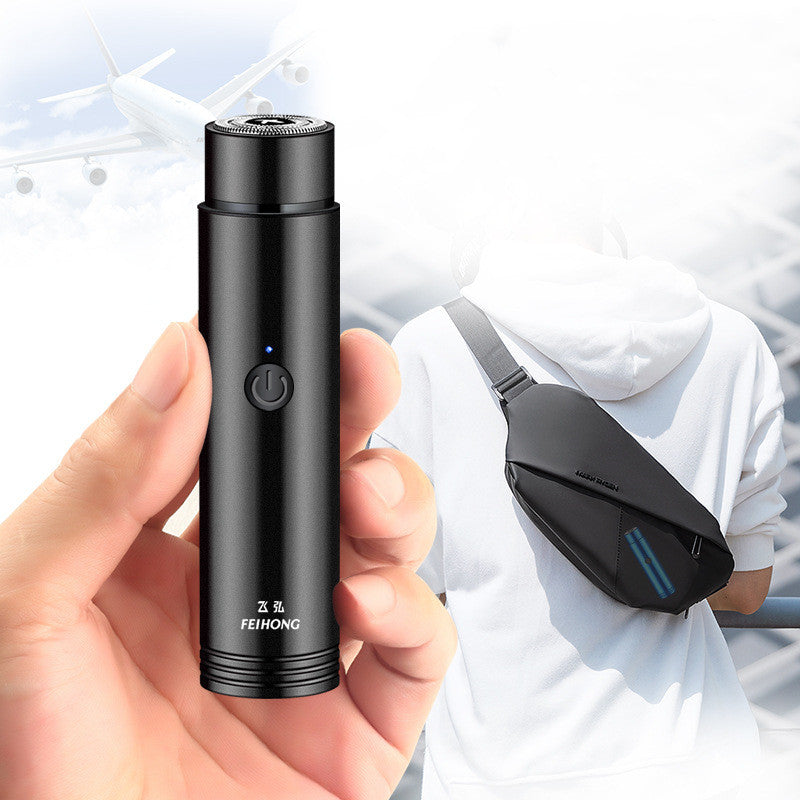Mini Electric Shaver Portable Car Rechargeable Shaver-c4651f5eaacaef4ebfdab3b763e74afa