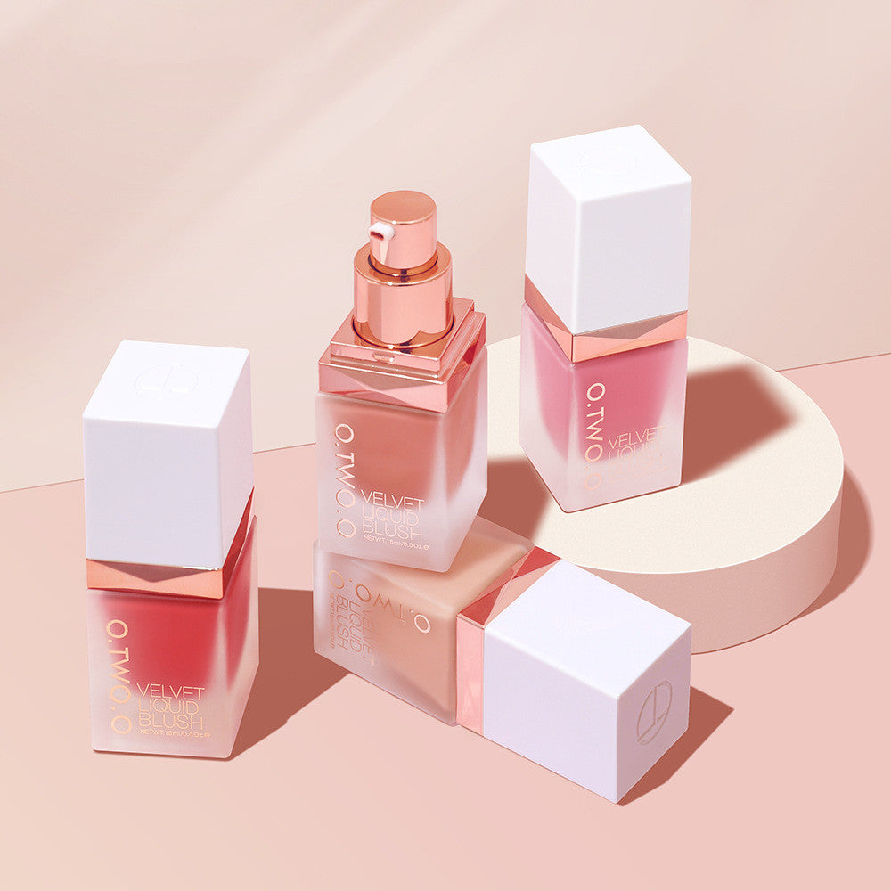Natural Dazzling Liquid Blush Lasting Matte Silky And Delicate-45e6f505717ee614bd343a7be9c59eb5