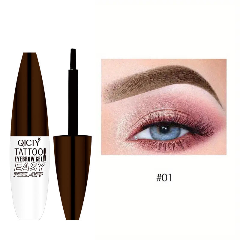 Tattoo Easy Peel Off Eyebrow Gel Cream Types Long-Lasting Smudge-Proof Sweat Resistant Waterproof Cosmetics-e2137c18136d0c38096bf3addb62fc86