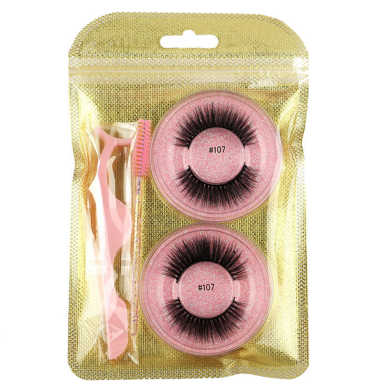 False Eyelashes Mink Hair Natural Bushy Round Set Beauty Tools-ef8dba9ce01b54a9e241b703c2edfef7
