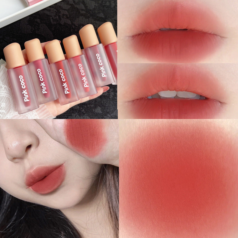 Student Lipstick Matte Lip Mud Lip Gloss-7ed2a6a353d92a31944193a34443b4f8