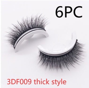 Reusable 3D Mink Lashes Natural False Eyelashes Self Adhesive Fake Glue Free Makeup Eyelash Extension Silk-3723cd32b4d73e0e8d714406cf050740