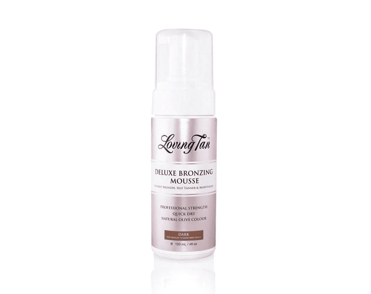 Loving Tan Deluxe Bronzing Mousse Dark 120ml-Loving Tan Deluxe Bronzing Mousse Dark 120ml