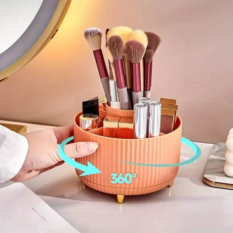 Desktop Rotating Cosmetic Storage Box-Desktop Rotating Cosmetic Storage Box