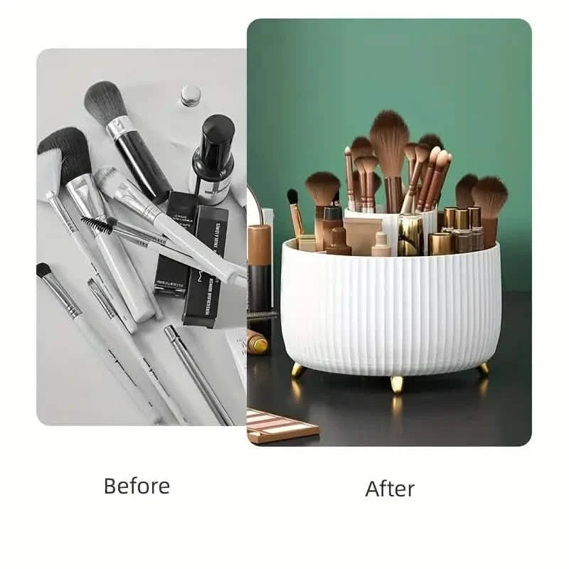 Desktop Rotating Cosmetic Storage Box-Desktop Rotating Cosmetic Storage Box