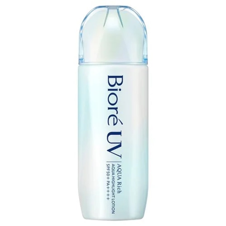 Biore UV Aqua Rich Aqua Highlight Lotion SPF 50+ PA++++-Biore UV Aqua Rich Aqua Highlight Lotion SPF 50+ PA++++