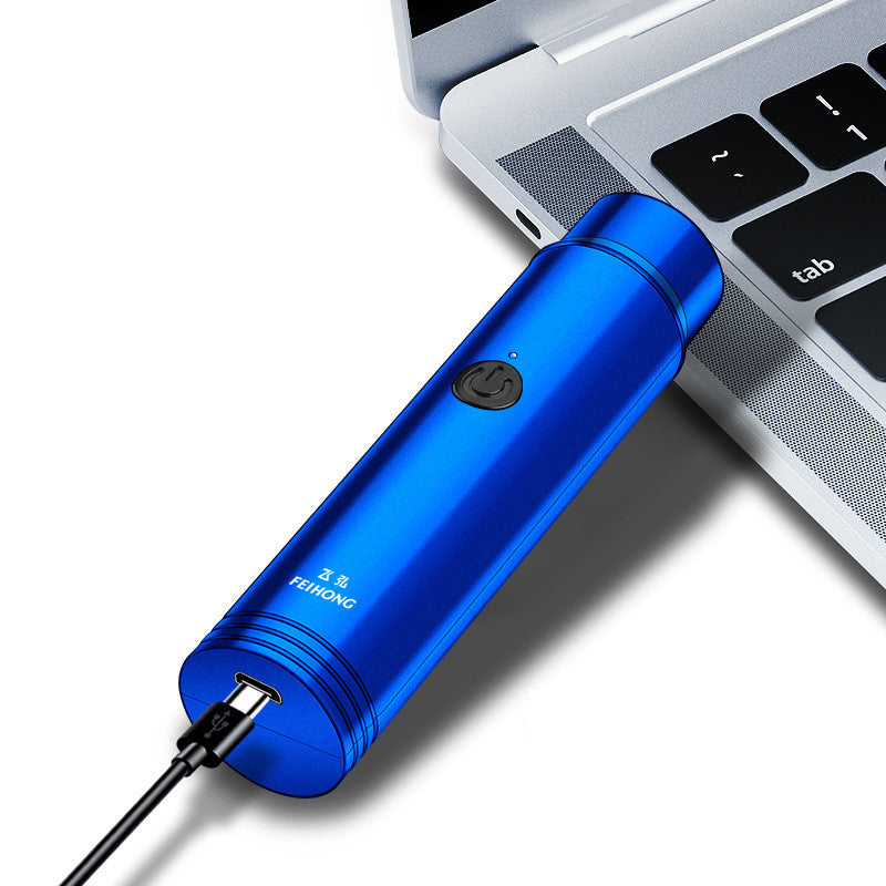 Mini Electric Shaver Portable Car Rechargeable Shaver-410c242e01ecfea63f1905f49c582d06