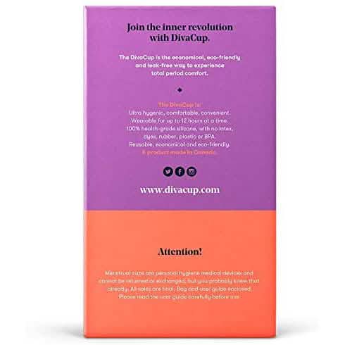 DivaCup - BPA-Free Reusable Menstrual Cup-DivaCup - BPA-Free Reusable Menstrual Cup