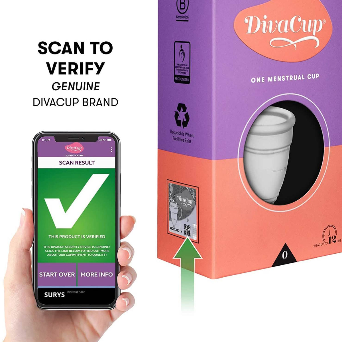 DivaCup - BPA-Free Reusable Menstrual Cup-DivaCup - BPA-Free Reusable Menstrual Cup