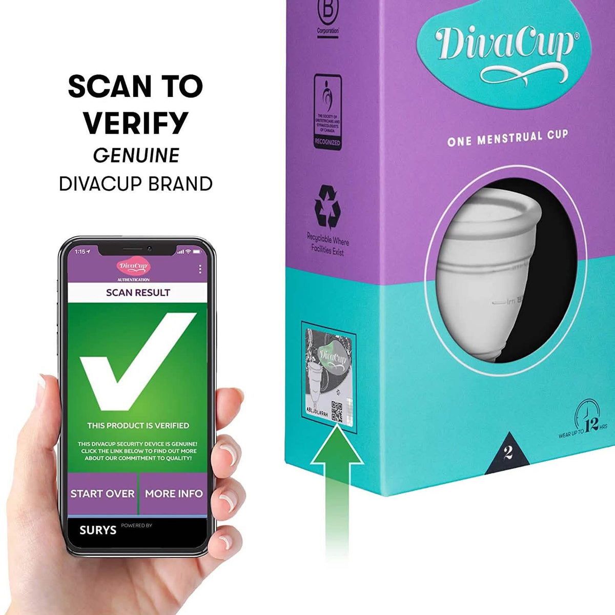DivaCup - BPA-Free Reusable Menstrual Cup-DivaCup - BPA-Free Reusable Menstrual Cup