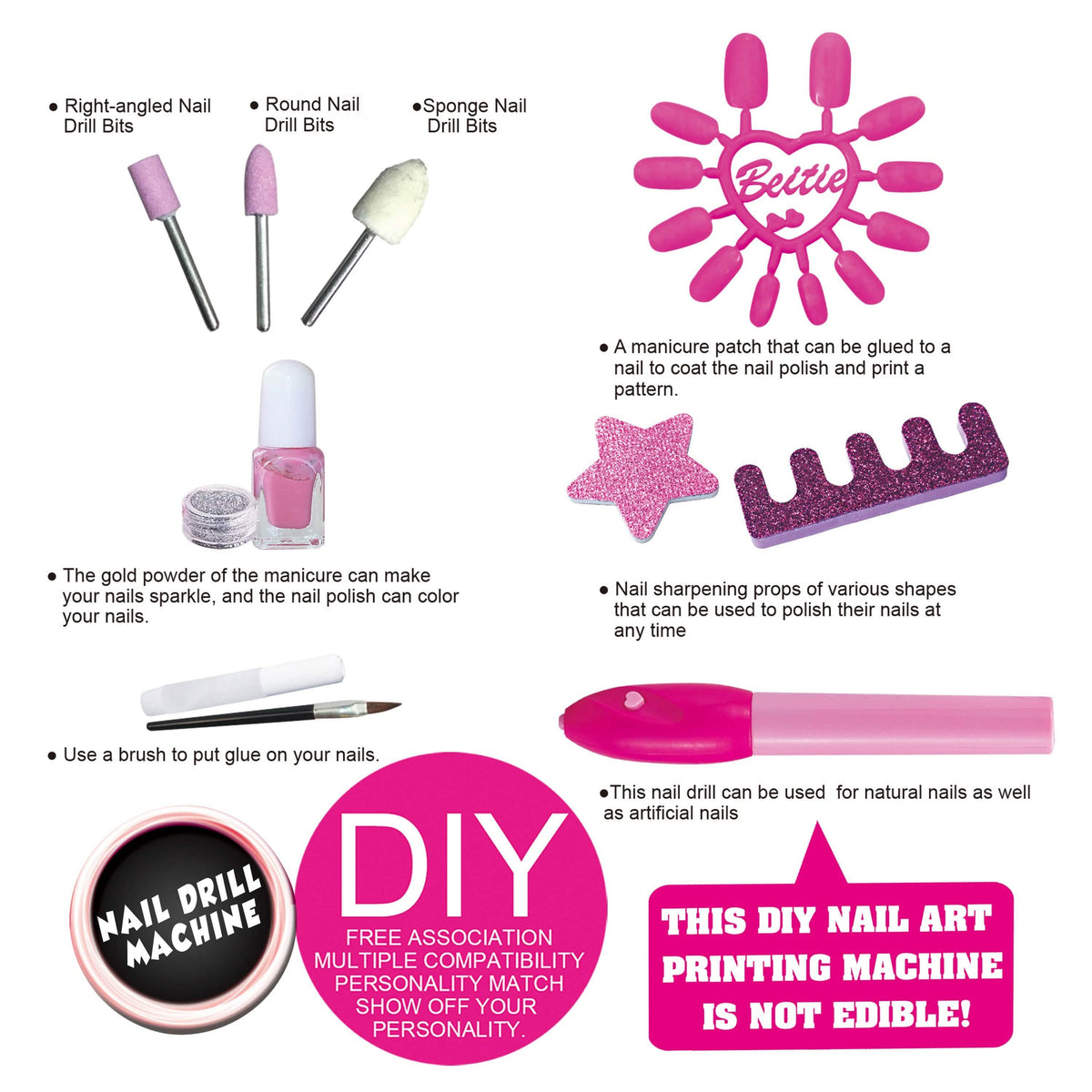 DIY Nail Art Tool Manicure Set-DIY Nail Art Tool Manicure Set