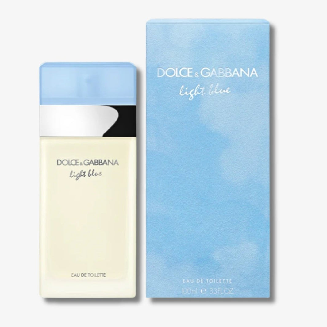 Dolce & Gabbana Light Blue Eau De Toilette 100ml for Women-Dolce & Gabbana Light Blue Eau De Toilette 100ml for Women