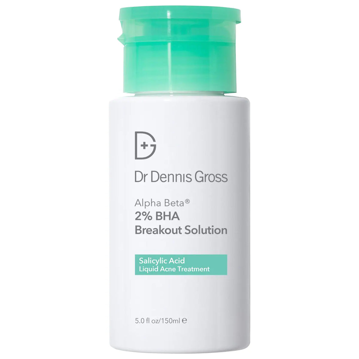 Dr. Dennis Gross Alpha Beta 2% BHA+ Breakout Solution 5.0 OZ-Dr. Dennis Gross Alpha Beta 2% BHA+ Breakout Solution 5.0 OZ