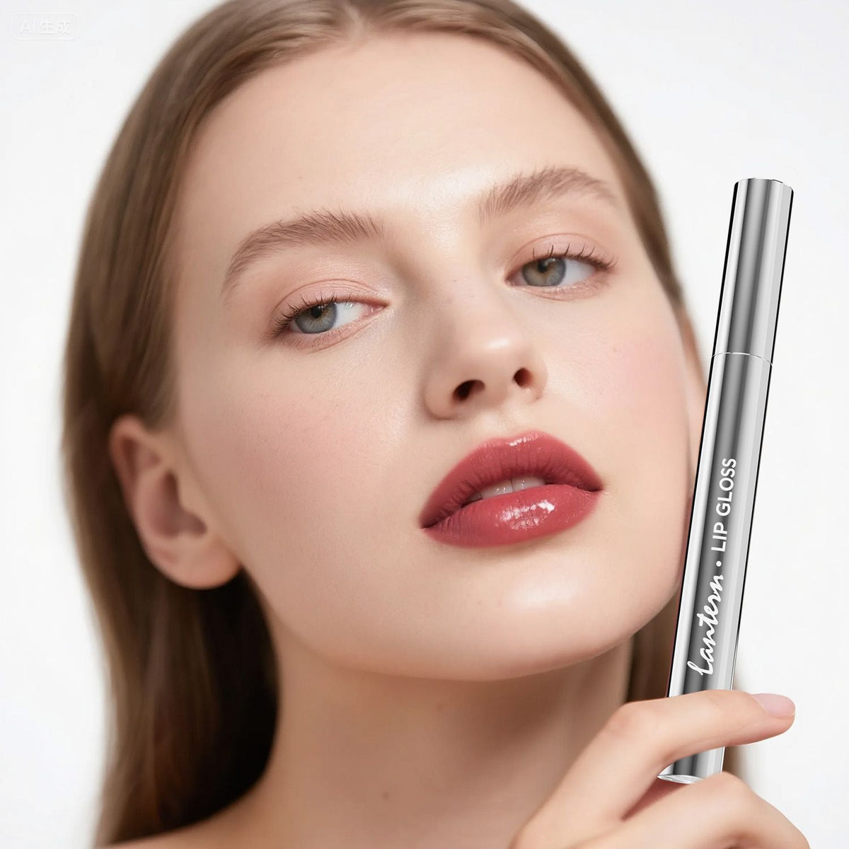 Long-Lasting Hydrating Lip Gloss, Moisturizing Non-Sticky Lip Tint with Hyaluronic Acid for Plumping Finish-Long-Lasting Hydrating Lip Gloss, Moisturizing Non-Sticky Lip Tint with Hyaluronic Acid for Plumping Finish