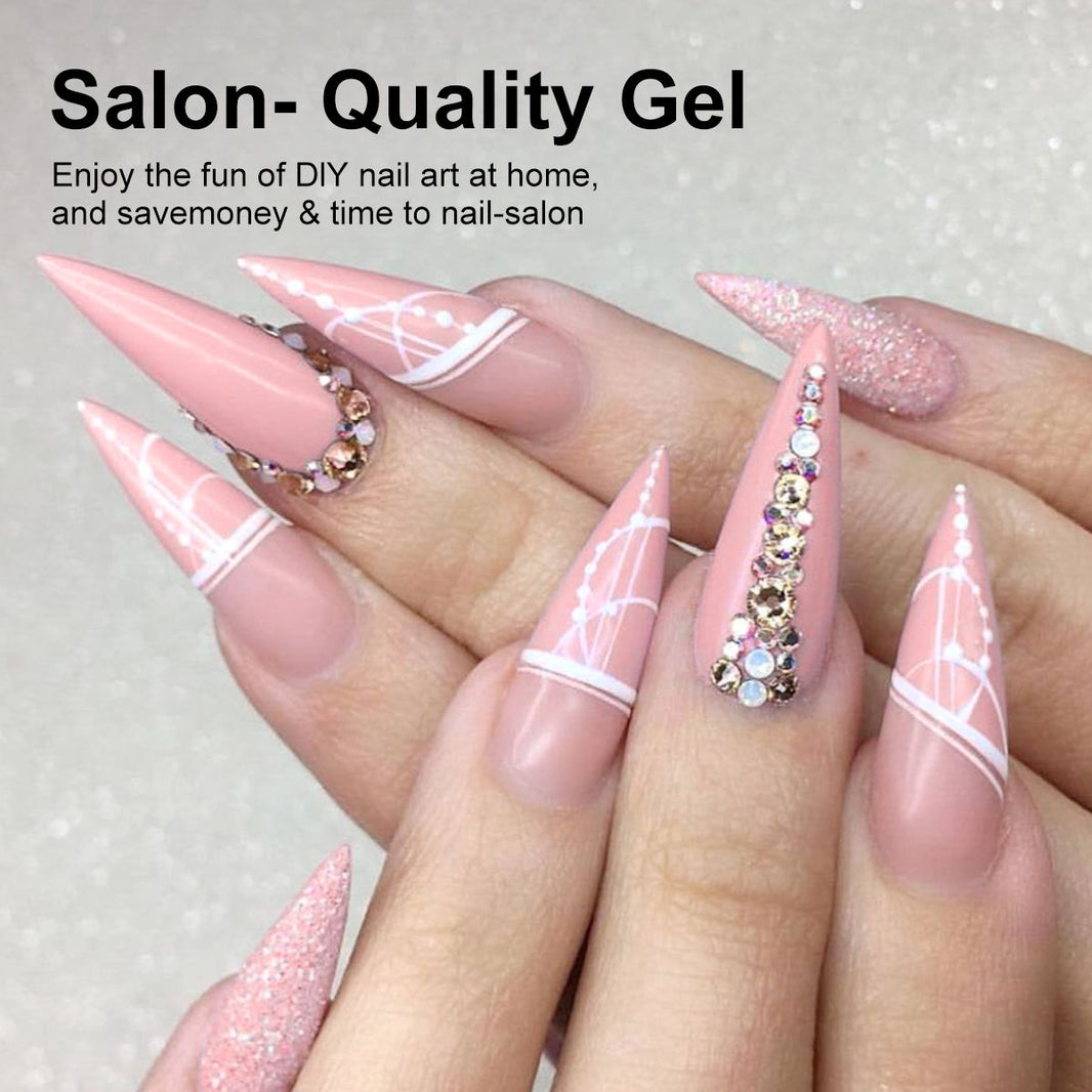 LIMEGIRL 6pcs Gel Polish Set 6 Vibrant Colors UV Gel NailPolish Red Blue Green Hema TMPTA TPO 3-free AllSeasons NailGel for Christmas Gift Women Girls-LIMEGIRL 6pcs Gel Polish Set 6 Vibrant Colors UV Gel NailPolish Red Blue Green Hema TMPTA TPO 3-free AllSeasons NailGel for Christmas Gift Women Girls
