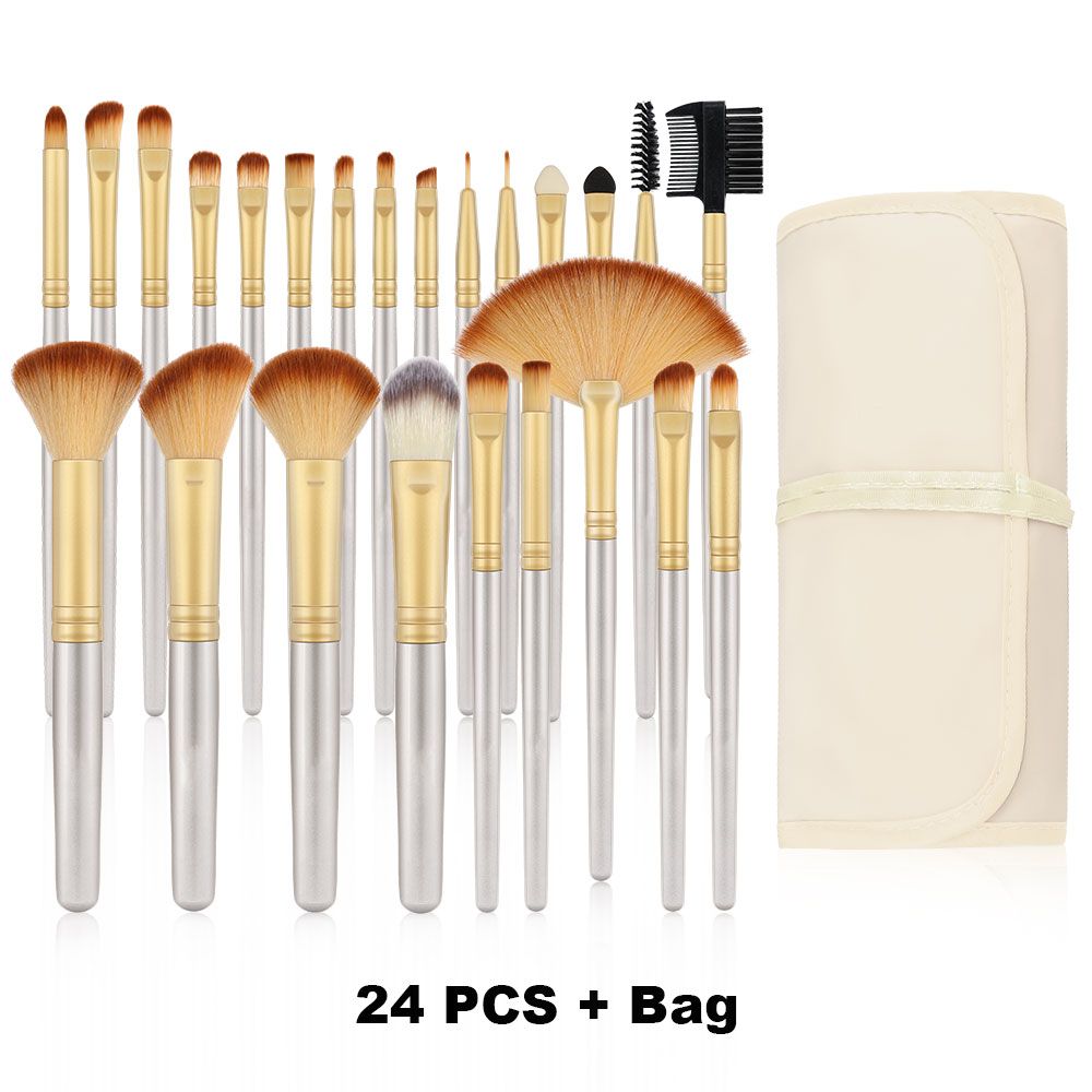 24Pcs Makeup Brushes Set Cosmetics Foundation Blush Kit Powder Eyeshadow Tool Kabuki Blending Make Up Pinceles De Maquillaje-24Pcs Makeup Brushes Set Cosmetics Foundation Blush Kit Powder Eyeshadow Tool Kabuki Blending Make Up Pinceles De Maquillaje