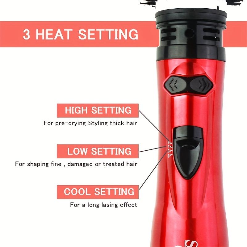 2-in-1 Electric Rotating Curling Comb and Hair Dryer for Salon-Quality Styling at Home-2-in-1 Electric Rotating Curling Comb and Hair Dryer for Salon-Quality Styling at Home