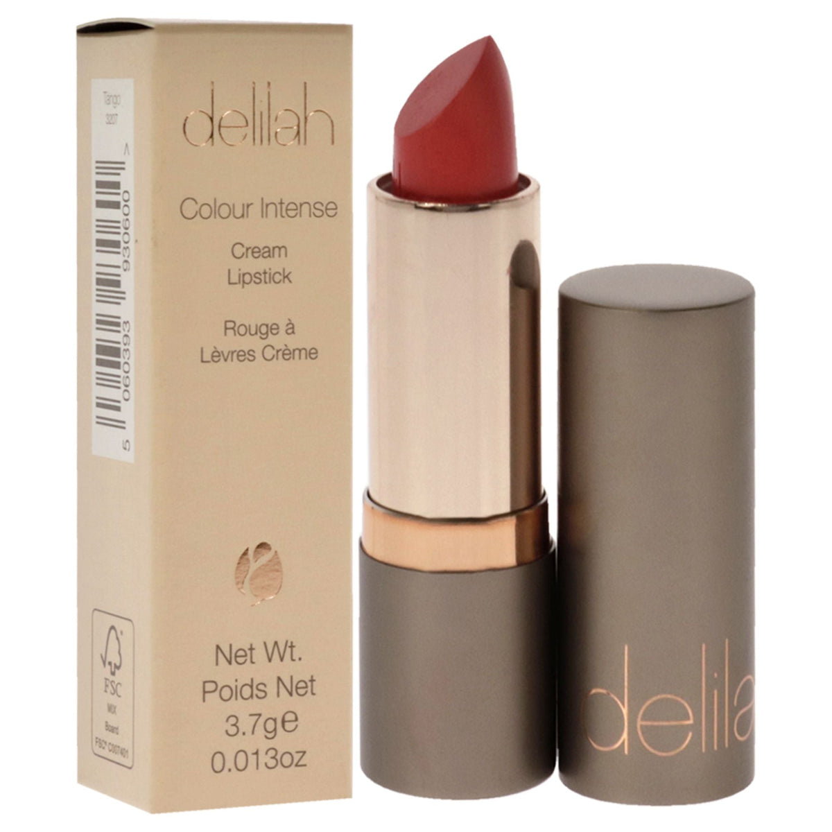 Colour Intense Cream Lipstick - Tango by Delilah for Women - 0.013 oz Lipstick-Colour Intense Cream Lipstick - Tango by Delilah for Women - 0.013 oz Lipstick