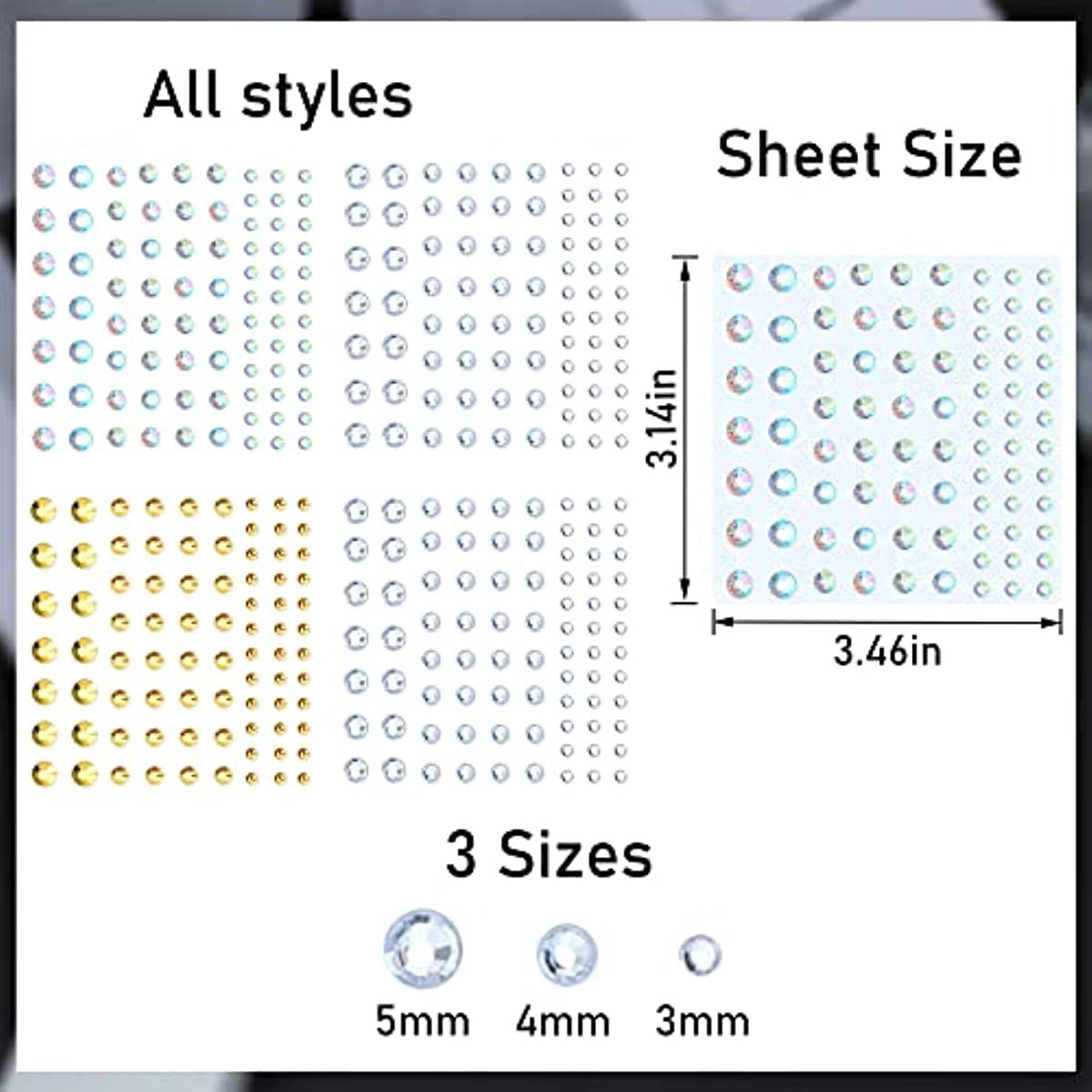 Besteel Face Gems Face jewels Stick on Eye Jewels Face Rhinestones for Makeup Eye Body Nail Face Gems Rhinestone Stickers for Women-Besteel Face Gems Face jewels Stick on Eye Jewels Face Rhinestones for Makeup Eye Body Nail Face Gems Rhinestone Stickers for Women