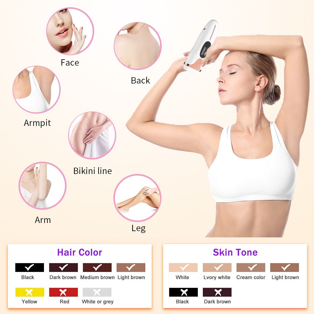 Beauty Supplier Professional Handheld Custom Logo Laser IPL Hair Removal-Beauty Supplier Professional Handheld Custom Logo Laser IPL Hair Removal