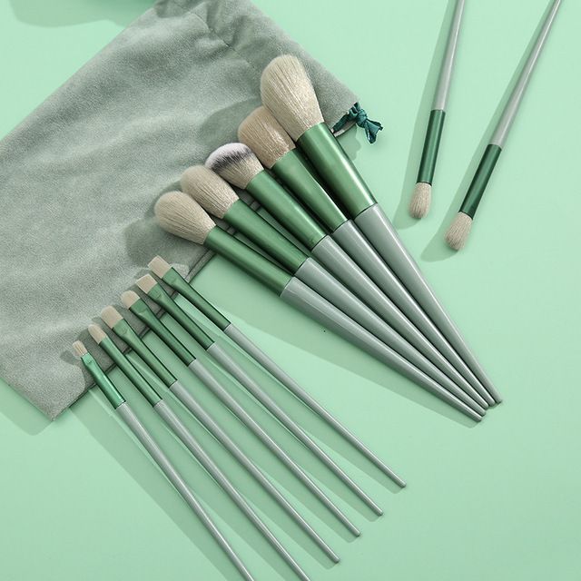 13 PCS Makeup Brushes Set Eye Shadow Foundation Women Cosmetic Brush Eyeshadow Blush Powder Blending Beauty Soft Make Up Tools-13 PCS Makeup Brushes Set Eye Shadow Foundation Women Cosmetic Brush Eyeshadow Blush Powder Blending Beauty Soft Make Up Tools
