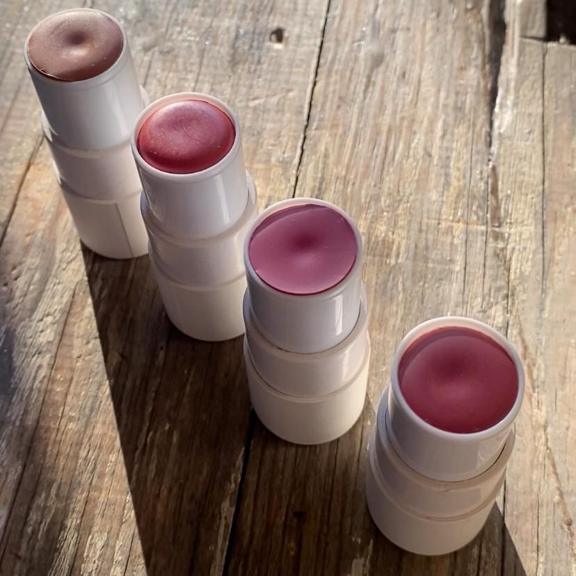Lip & Cheek Bloom 2 in 1 Natural Lipstick & Blush - Long Lasting Hydrating Multi-Tasking Tinted Balm by BeNat-Lip & Cheek Bloom 2 in 1 Natural Lipstick & Blush - Long Lasting Hydrating Multi-Tasking Tinted Balm by BeNat