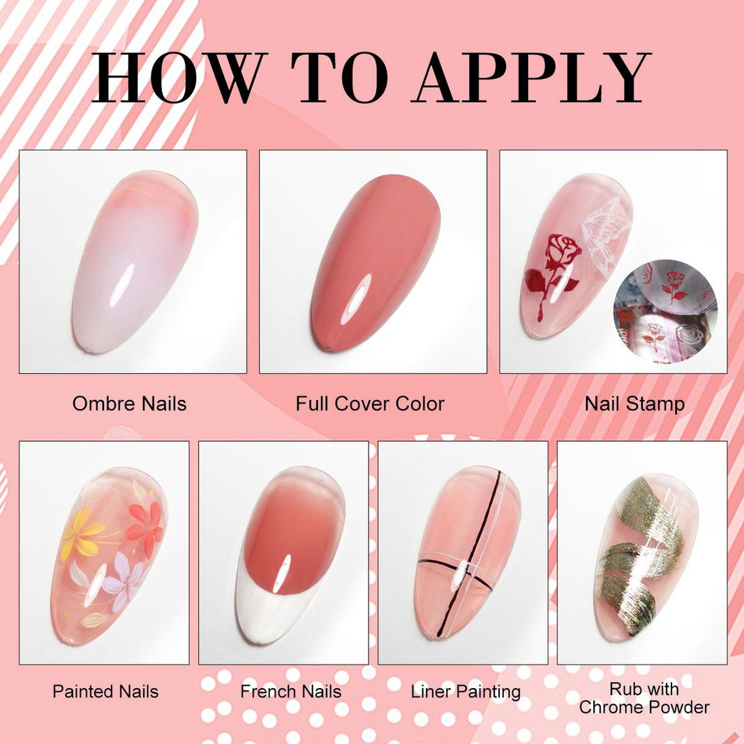 Limegirl Gradient Painting Gel, 9 Bright Colors Ombre GelNail Polish for Pigment Pat Nails Nails French ManicureSoak Off UV Set-Limegirl Gradient Painting Gel, 9 Bright Colors Ombre GelNail Polish for Pigment Pat Nails Nails French ManicureSoak Off UV Set