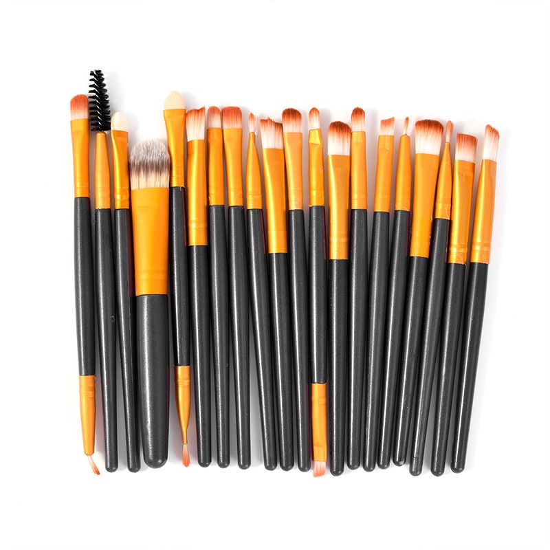 20pcs Makeup Brushes Tool Set Cosmetic Powder Eye Shadow Foundation Blush Blending Beauty Make Up Brush-20pcs Makeup Brushes Tool Set Cosmetic Powder Eye Shadow Foundation Blush Blending Beauty Make Up Brush
